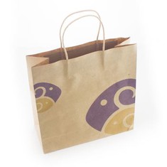 ถุงกระดาษคราฟท์สีน้ำตาล